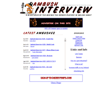 Tablet Screenshot of ambushinterview.com